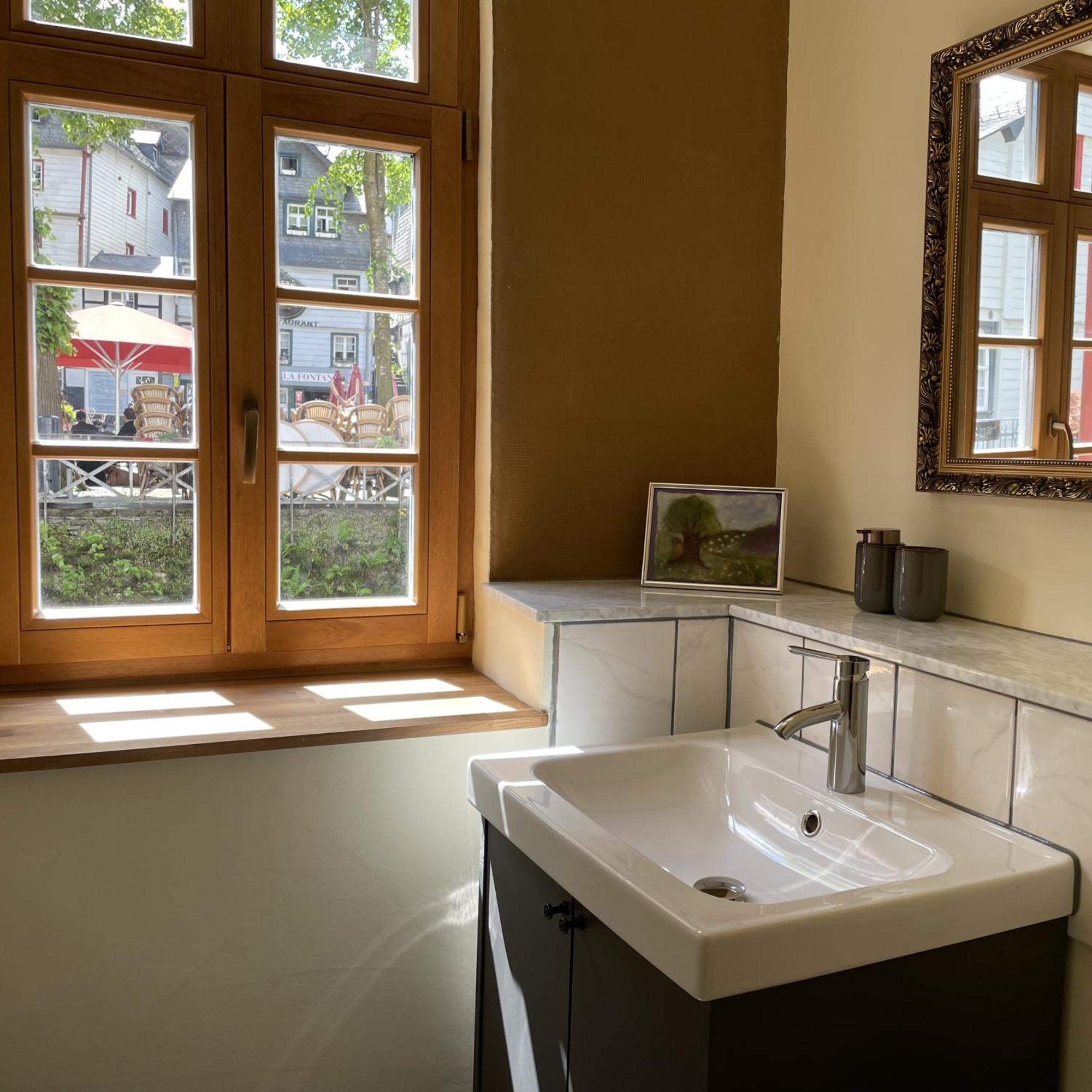 Apartment Am Fluss Im Haus An Der Rur Моншау Екстериор снимка